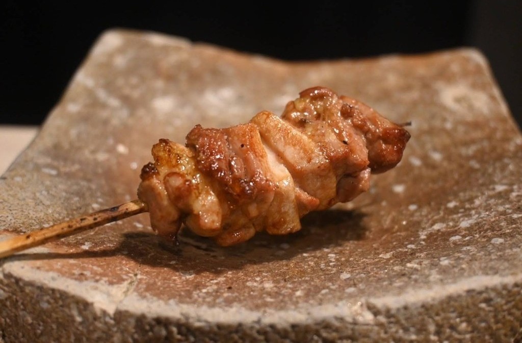 炭火いわ田 焼鳥の串
